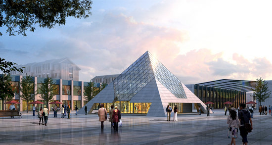 同江金字塔网架